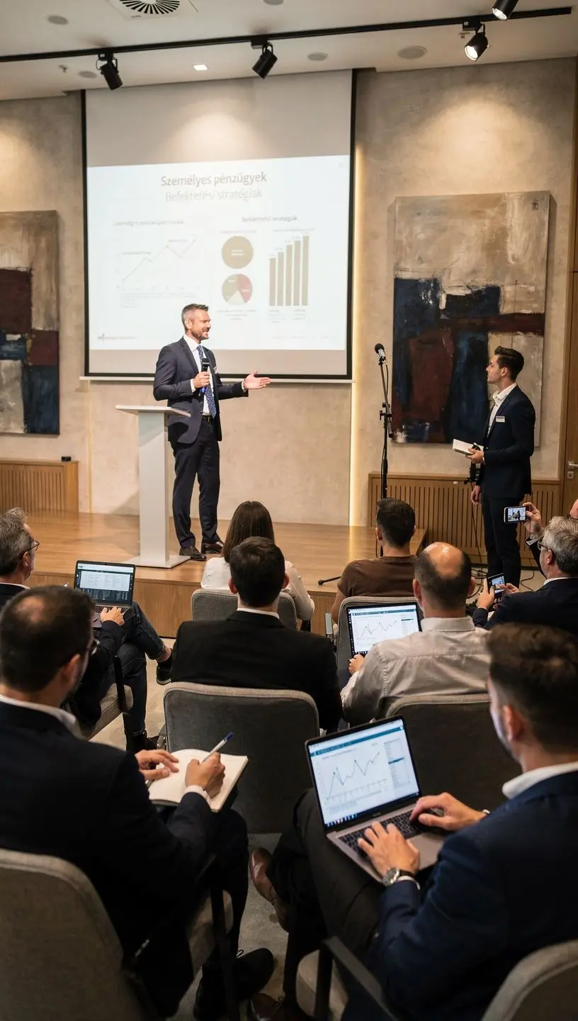 Digitális eszközök és pénzügyi kalkulátor használata a személyes költségvetés tervezéséhez.